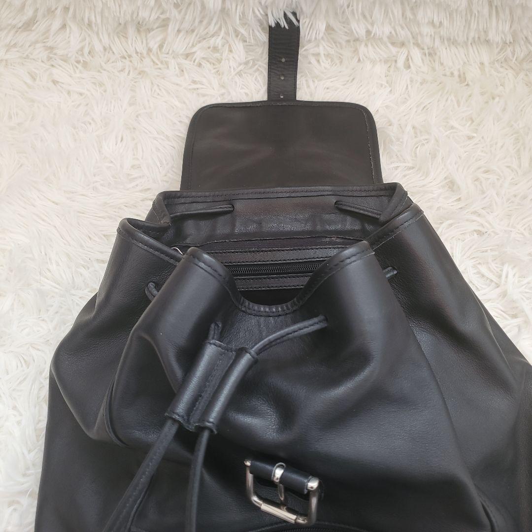 ⭐美品⭐OLD COACH バックパック レザー ブラック リュック 0529