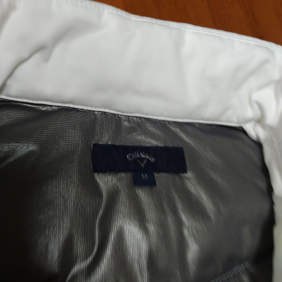 Callaway キャロウェイ　メンズ　ダウンベスト　中綿ベスト　白　ホワイト