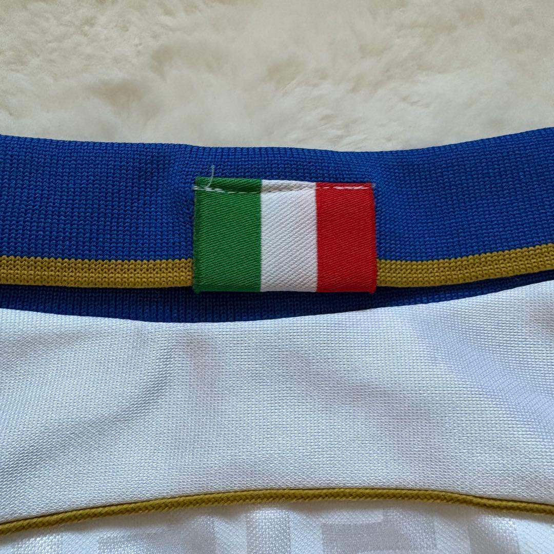 90sビンテージNike サッカーイタリア代表ユニフォーム ブルーMサイズ古着