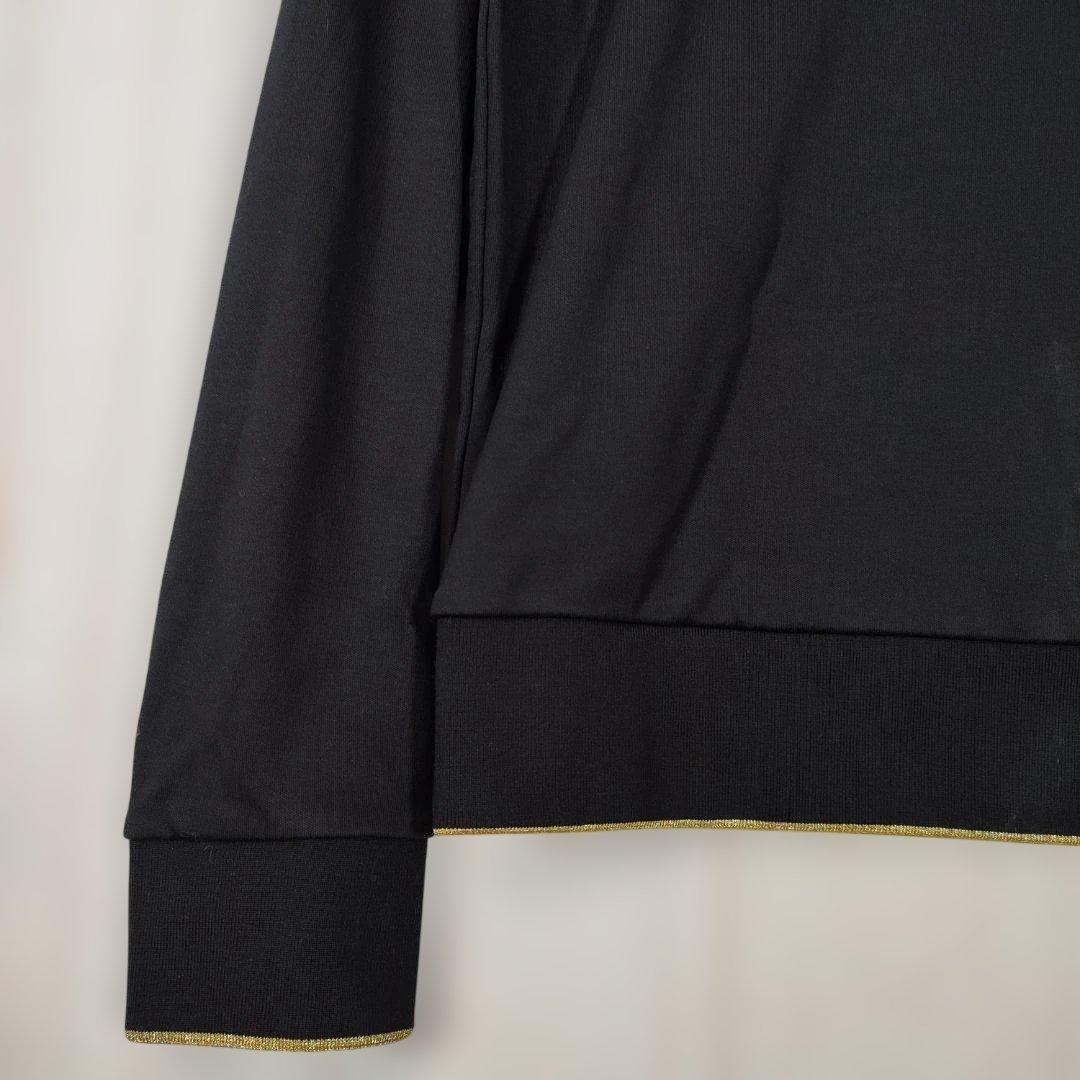 34-2 BOSS ブラック スウェット トレーナーM ヒューゴボスジャパン