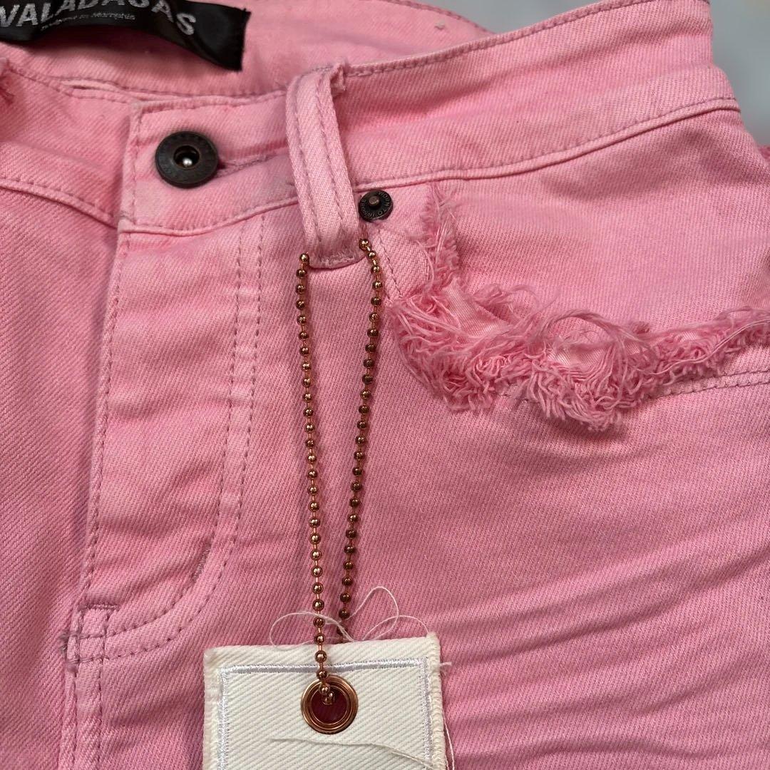 VALABASAS フレアデニム 29 バラバサス ピンク 早急取引希望 - メルカリ