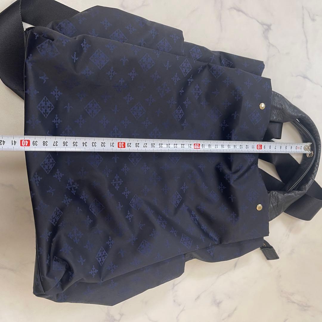 ラシット russet 2ハンドルリュックサック ネイビー