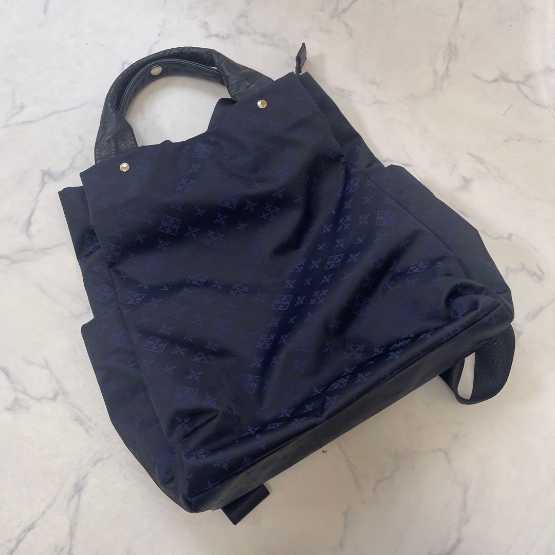 ラシット russet 2ハンドルリュックサック ネイビー