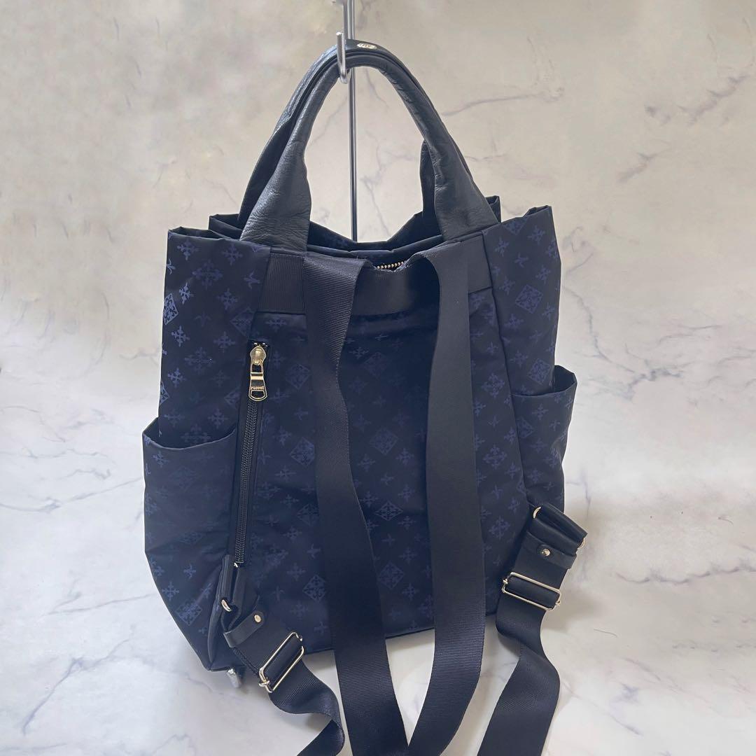 ラシット russet 2ハンドルリュックサック ネイビー