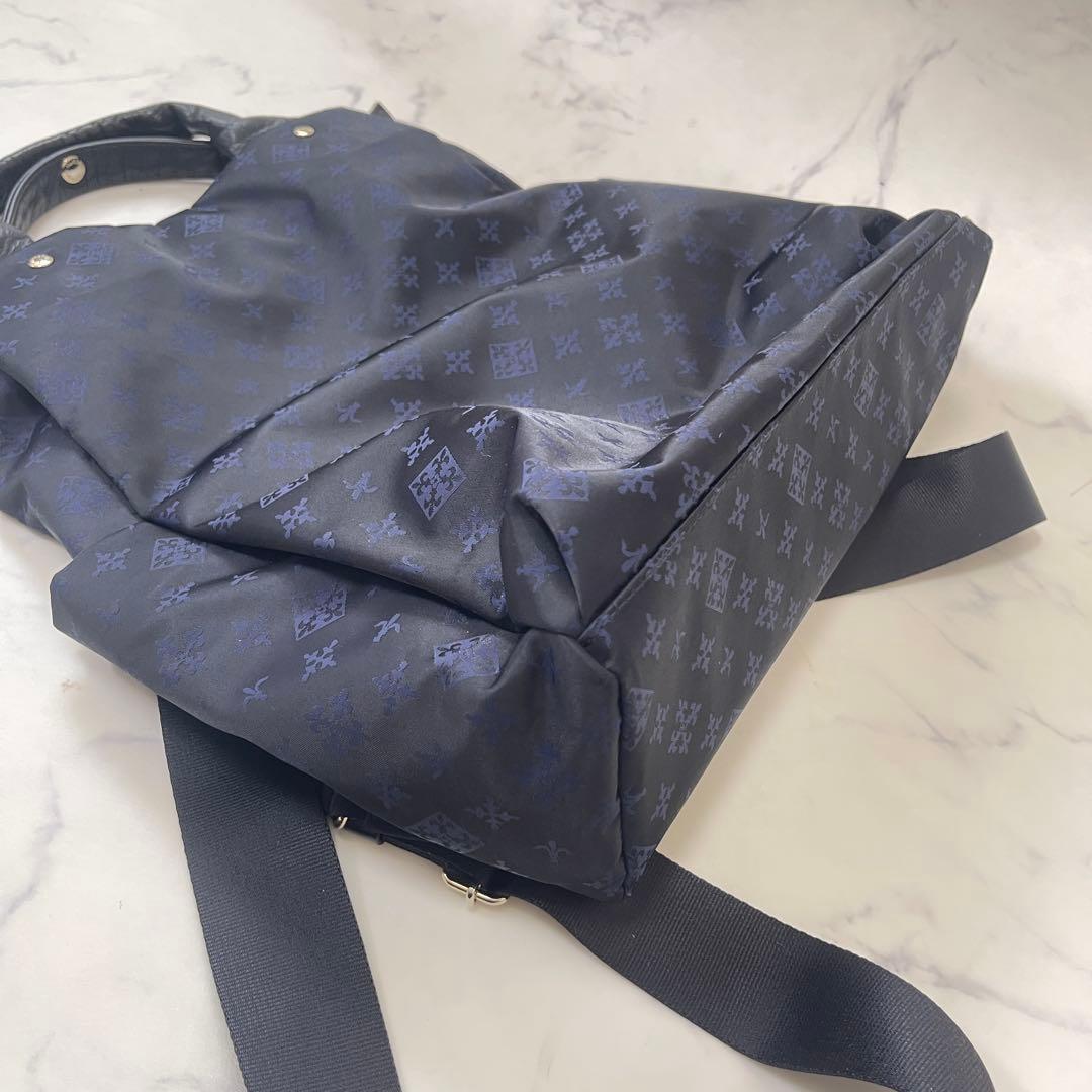 ラシット russet 2ハンドルリュックサック ネイビー