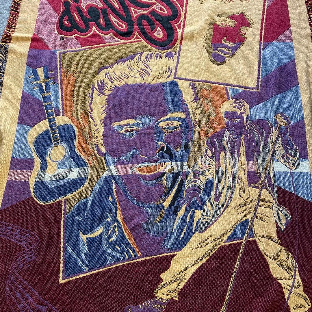 Elvis Presley エルヴィスプレスリー ヴィンテージラグ ブランケット