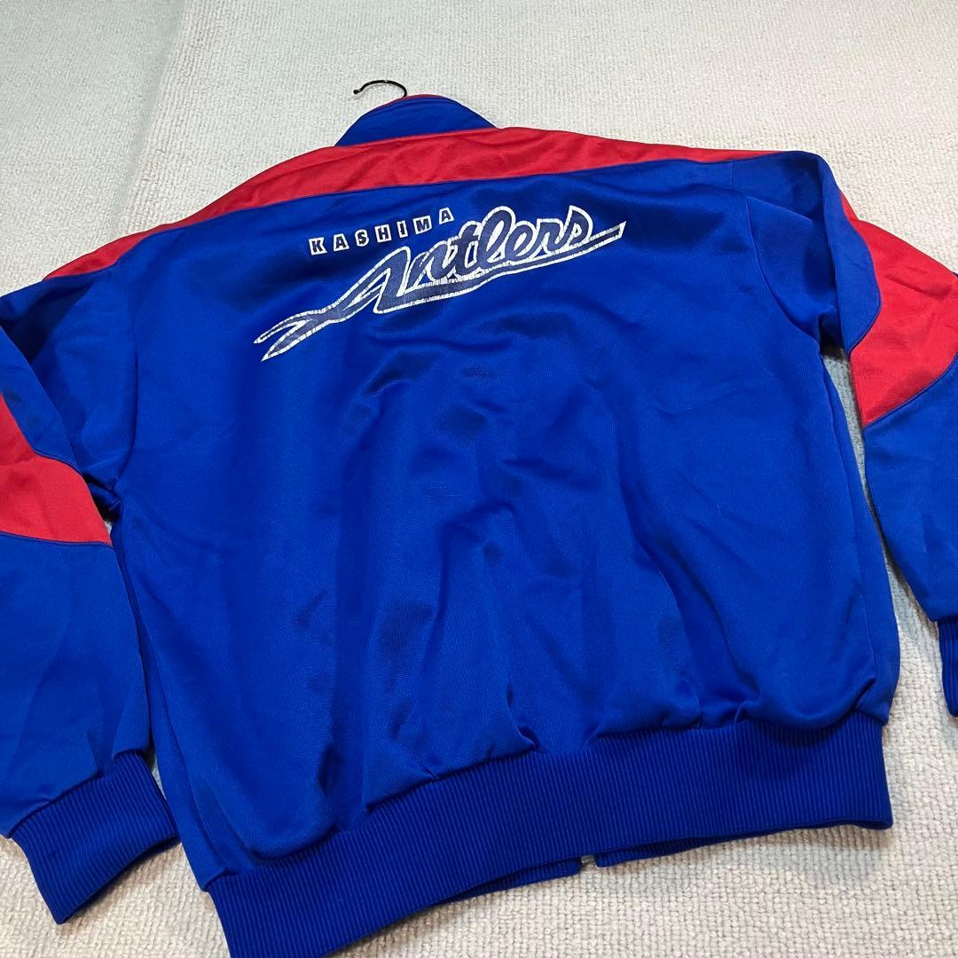 【J1優勝】鹿島アントラーズ90sトラックジャケットO　MIZUNO練習着ジーコ