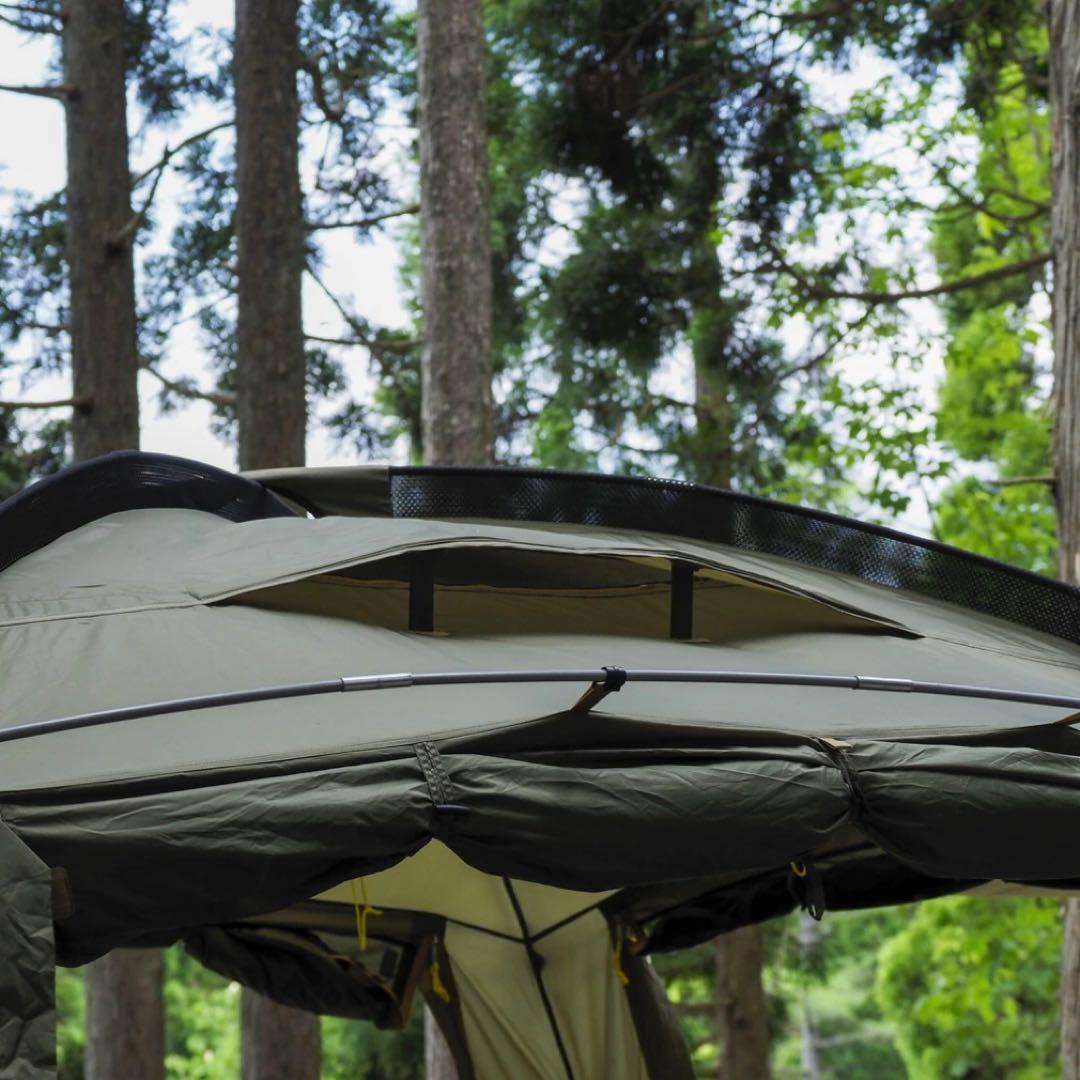 未使用 コールマン ラウンドスクリーン 2ルームハウス オリーブ テント