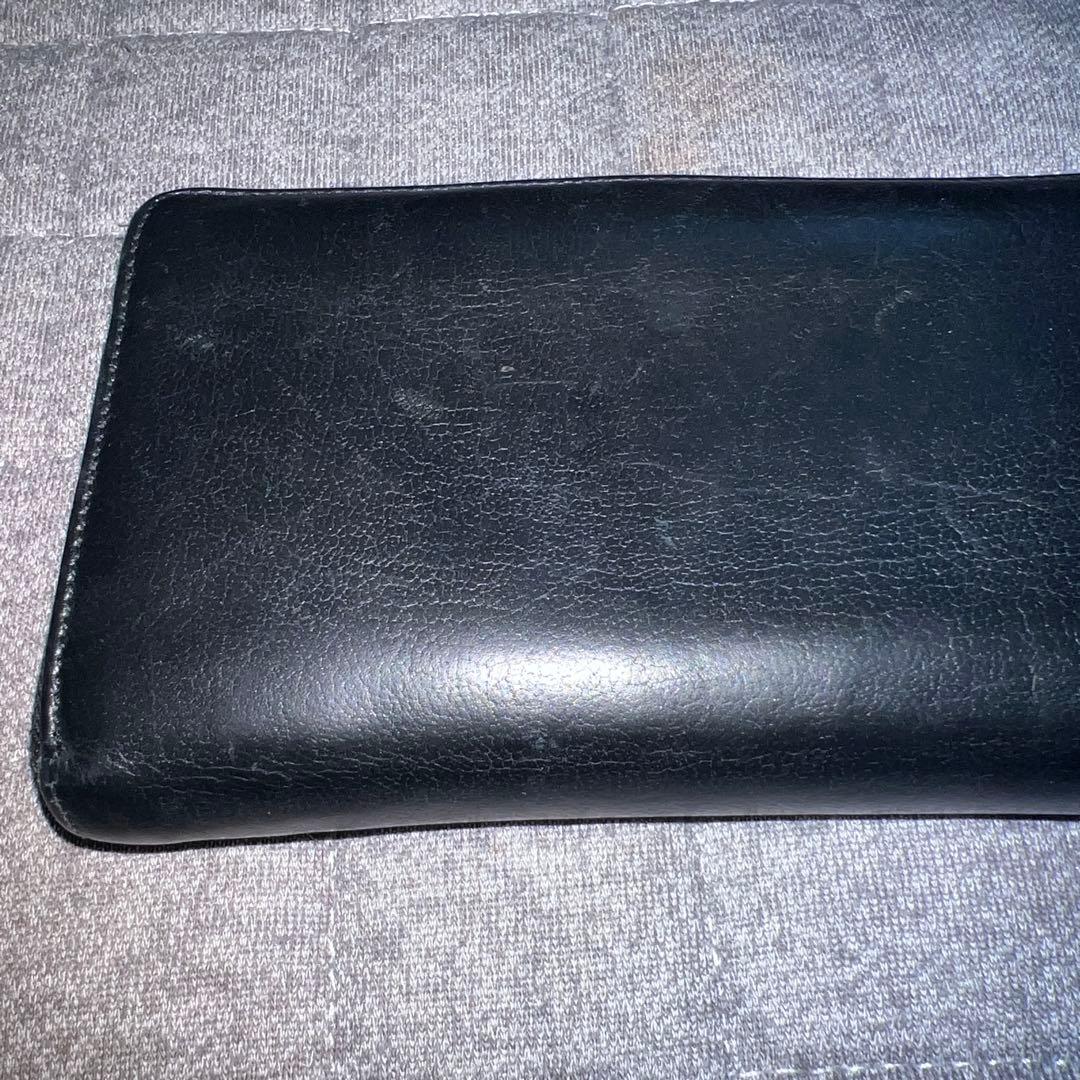 YvesSaintLaurentイヴサンローラン★ラウンド長財布ジップウォレット