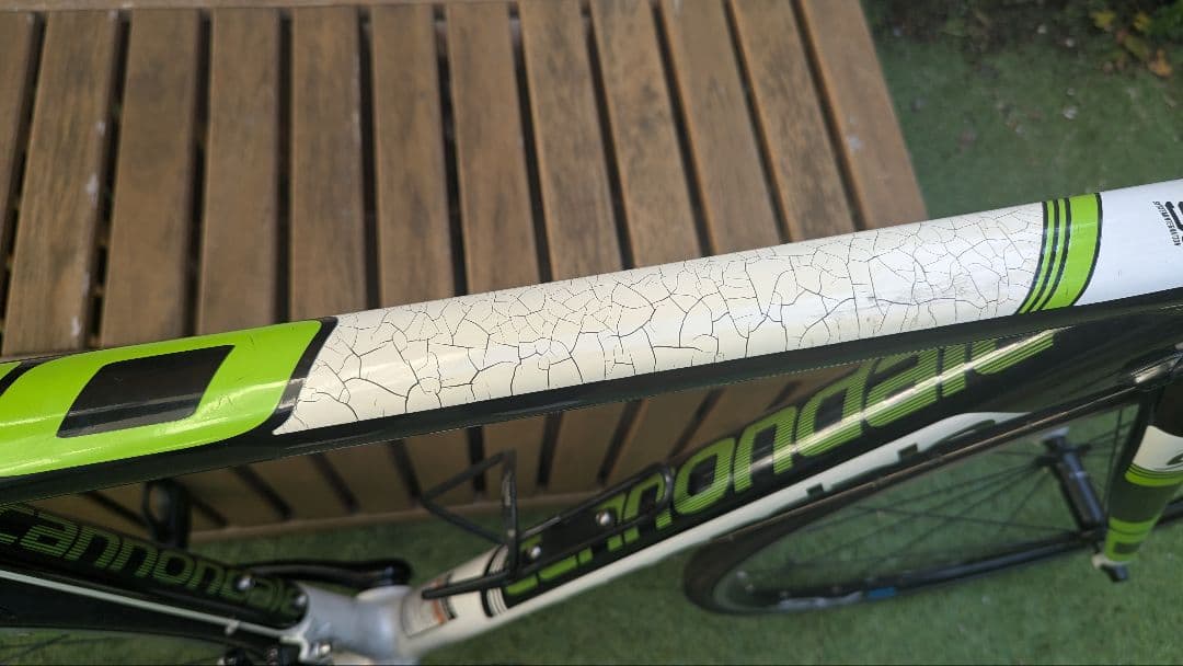 【なおやさん専用】Cannondale ロードバイク ホワイト/グリーン