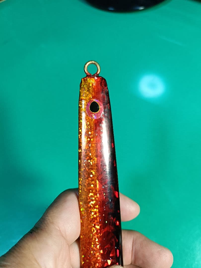 新品ドラッガーハイブリッド黒金420g タイプ5と赤金ジグ