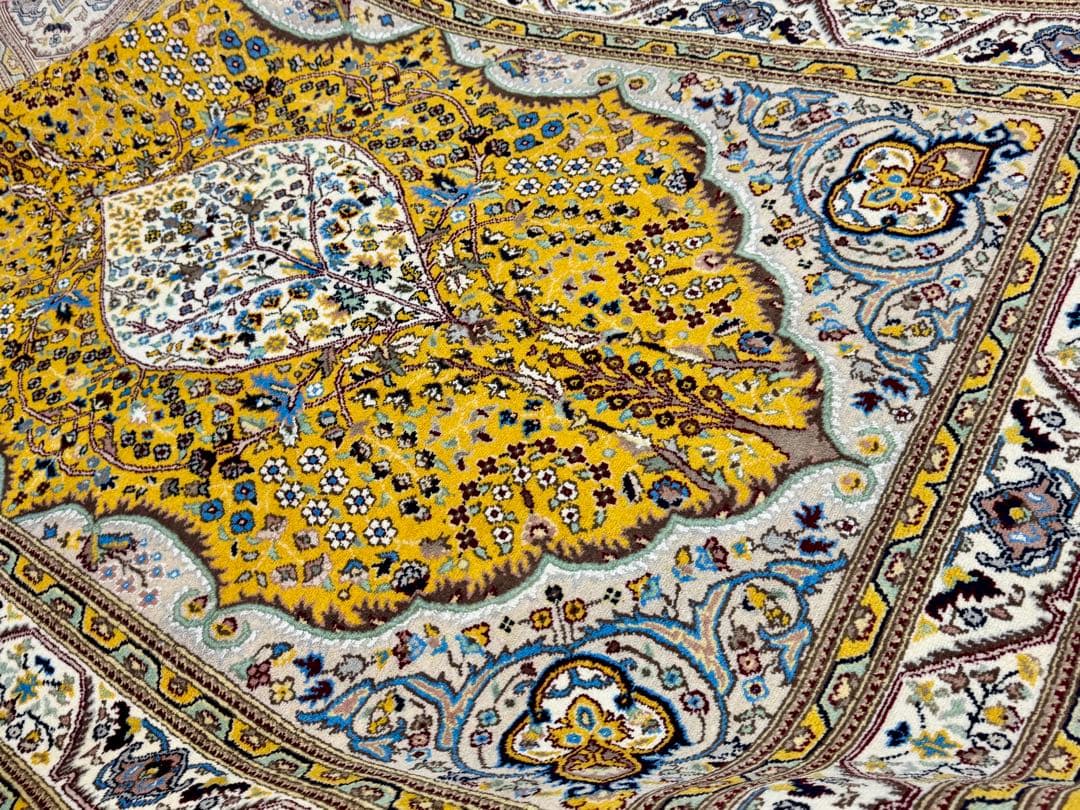 高品質 ペルシャ 手織り 絨毯 ( Tabriz Tree of Life )