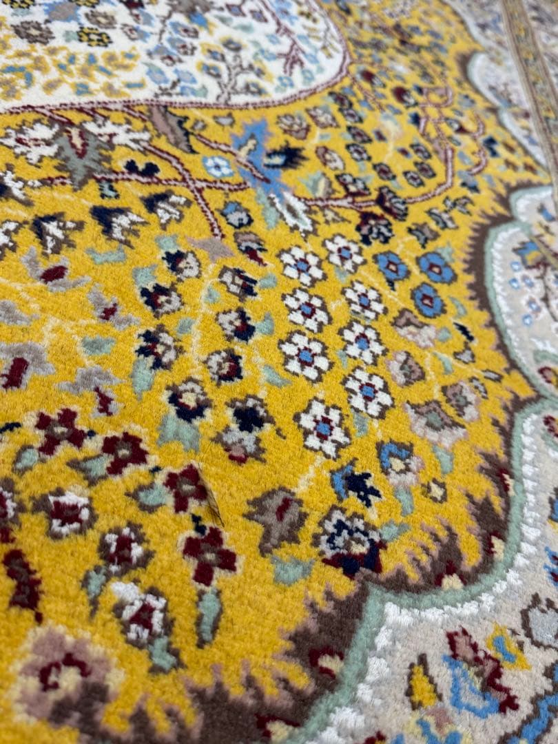 高品質 ペルシャ 手織り 絨毯 ( Tabriz Tree of Life )