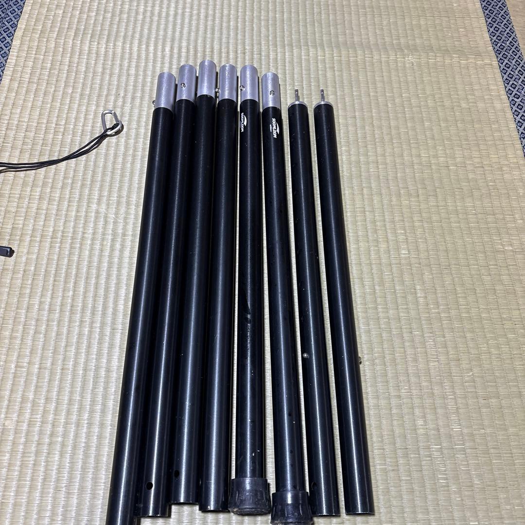 幕男　ポール付き