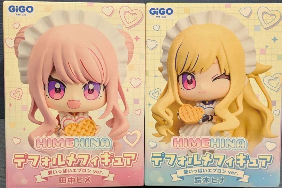 HIMEHINA ヒメヒナ デフォルメフィギュア 田中ヒメ 鈴木ヒナ 2種セット