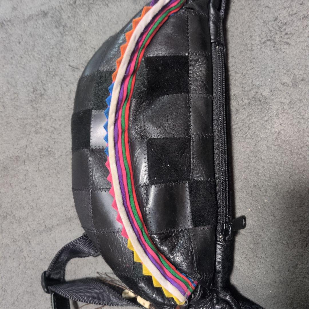 nada.ウエストバッグ　レザー