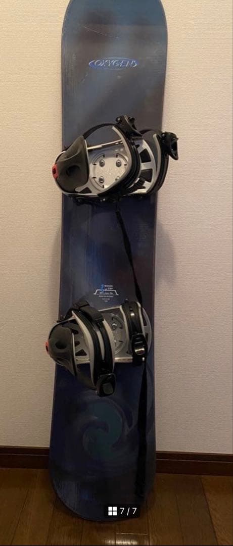 スノーボード板 & ビンディング & カバーケース付 128 Oxygen
