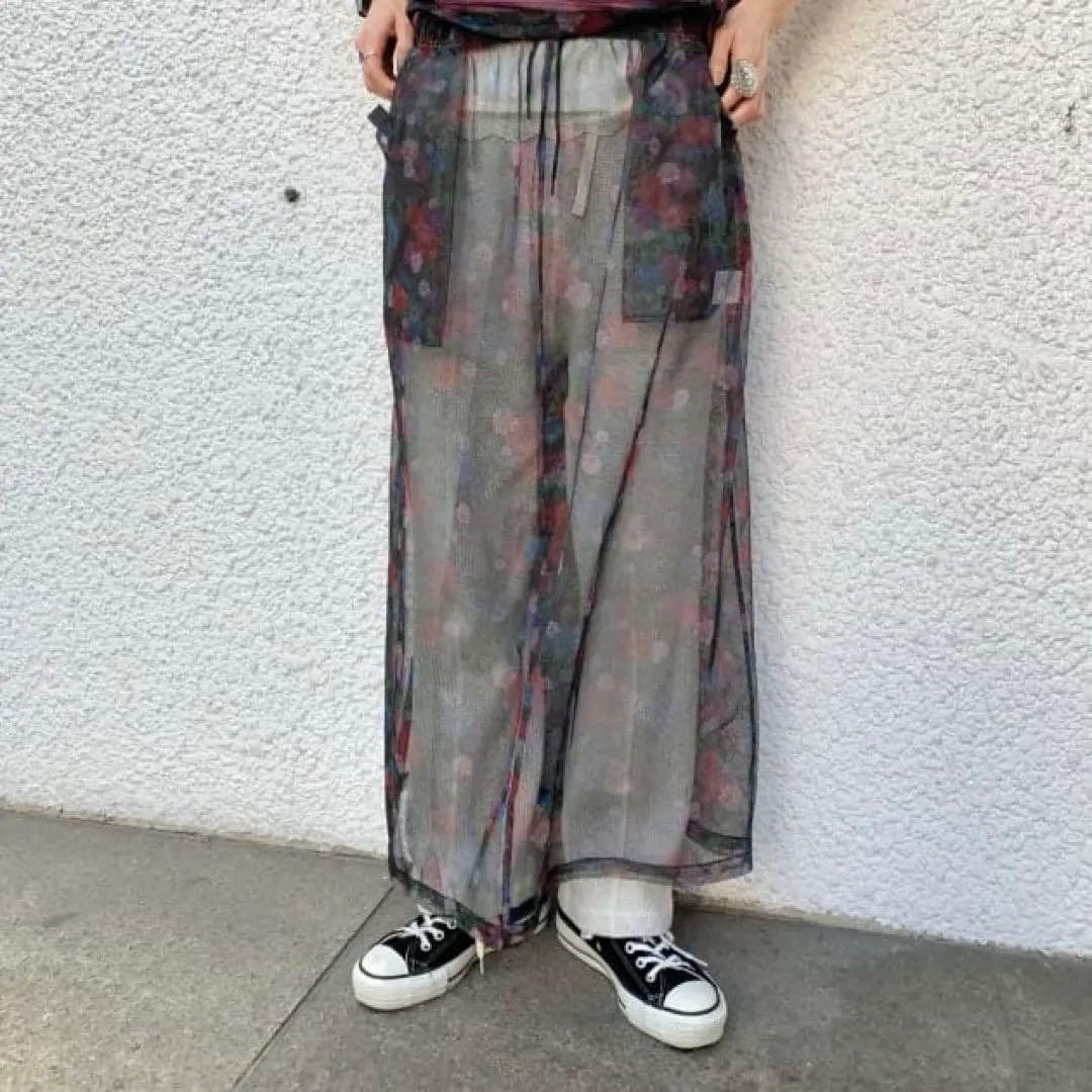 South2 West8 × BEAMS BOY 別注 メッシュスカート