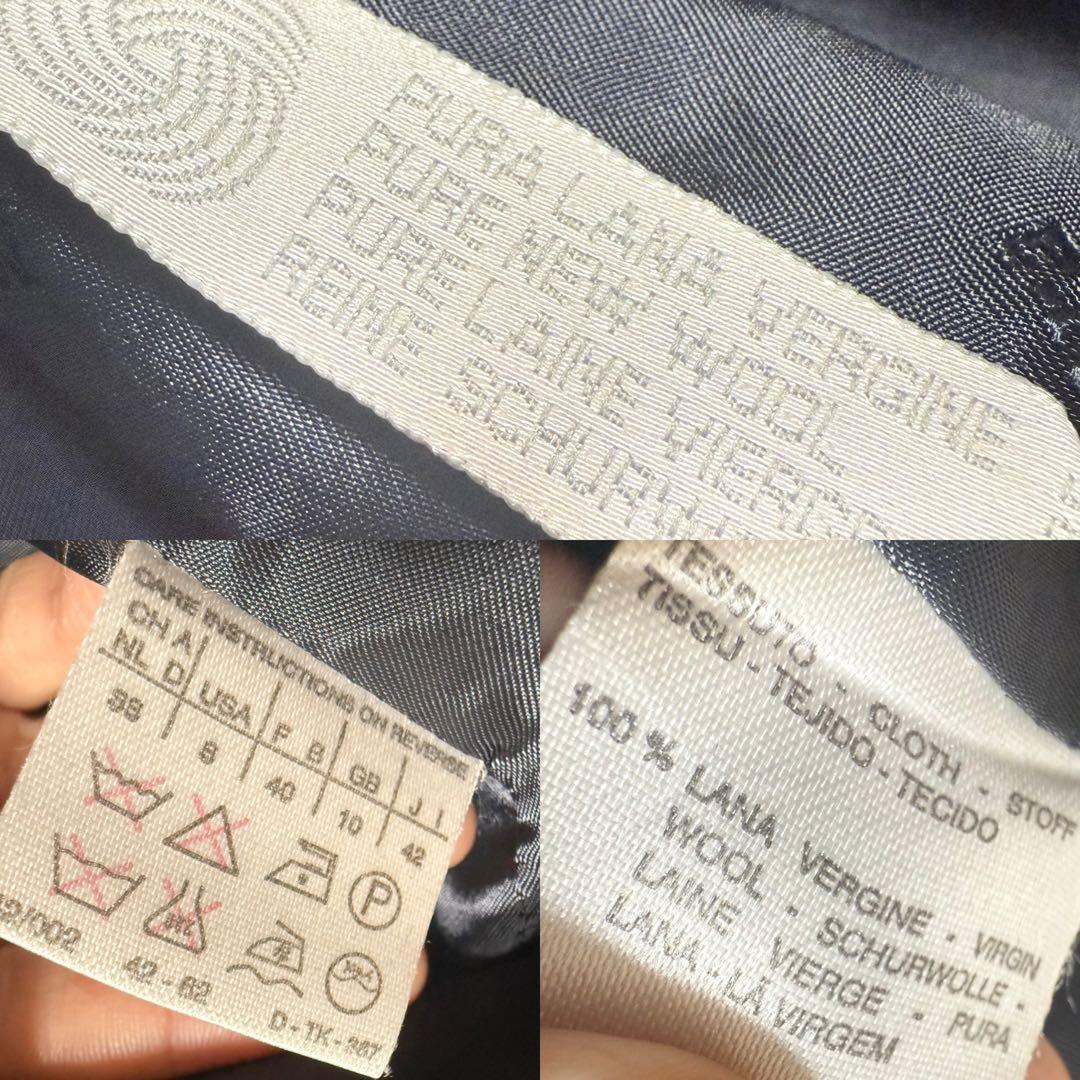 最高級白タグ/美品✨マックスマーラ ロングコート 40 ブラック