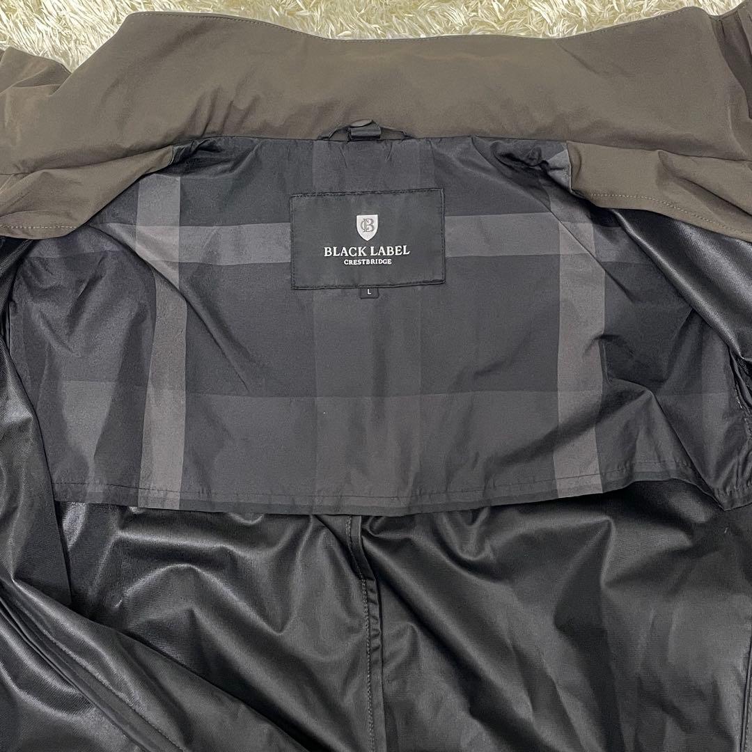 【極美品】ブラックレーベル クレストブリッジ 3way モッズコート カーキ L