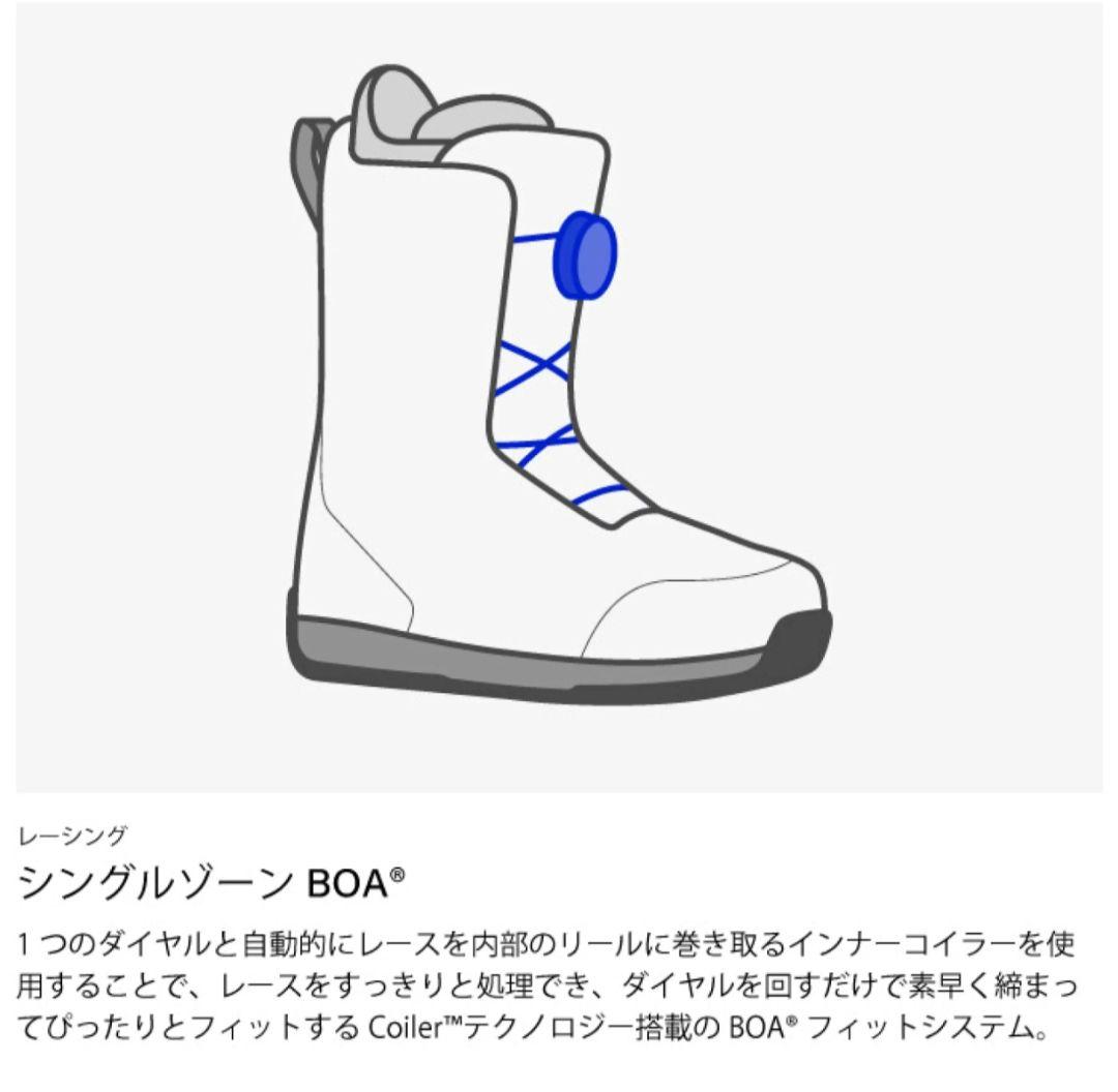 スノーボードブランドブーツ レディース FLOW/VEGA BOA 23.5cm