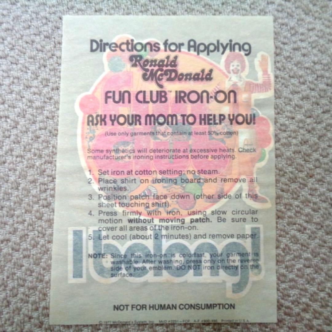 1977年　マクドナルド　ドイツ　BigMac 木製看板　ストアディスプレイ