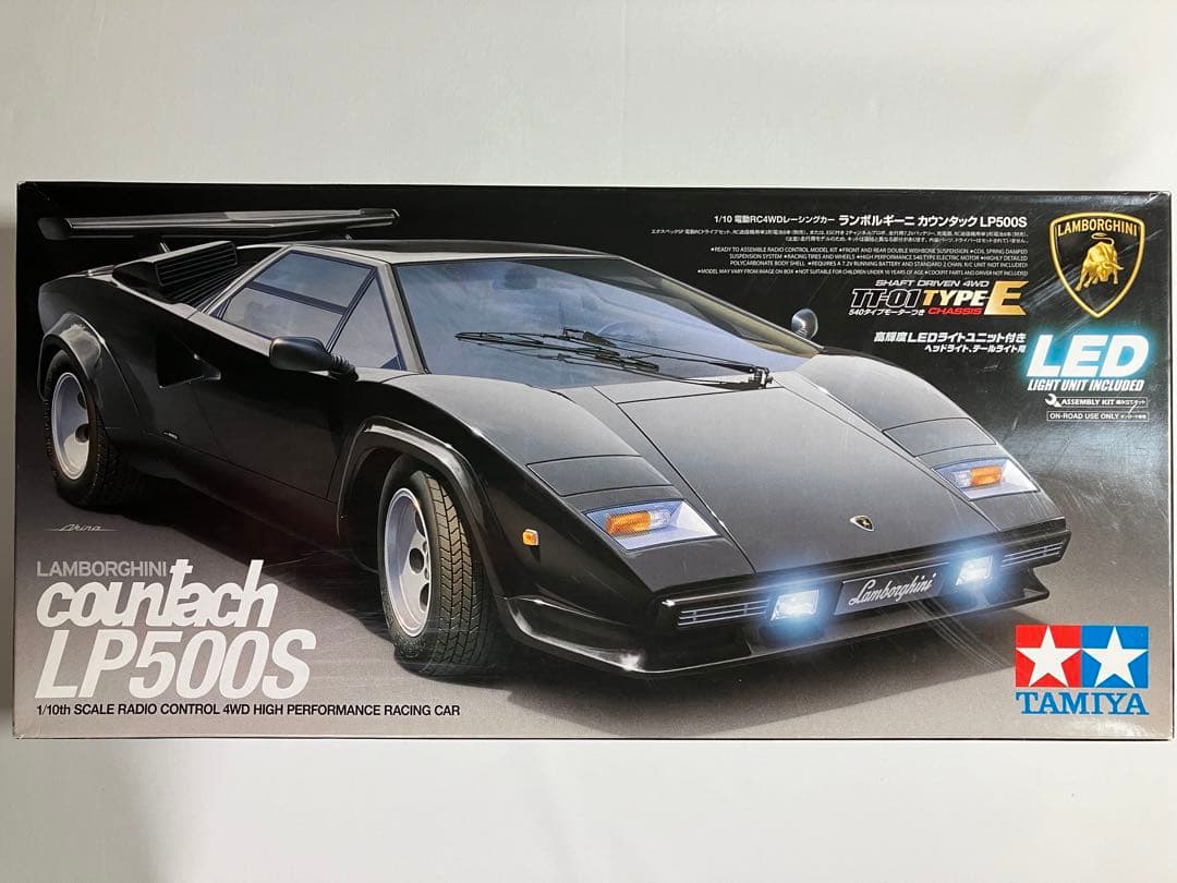 タミヤ 1/10 RC ランボールギーニ カウンタック LP500 ( 新品 ) - メルカリ