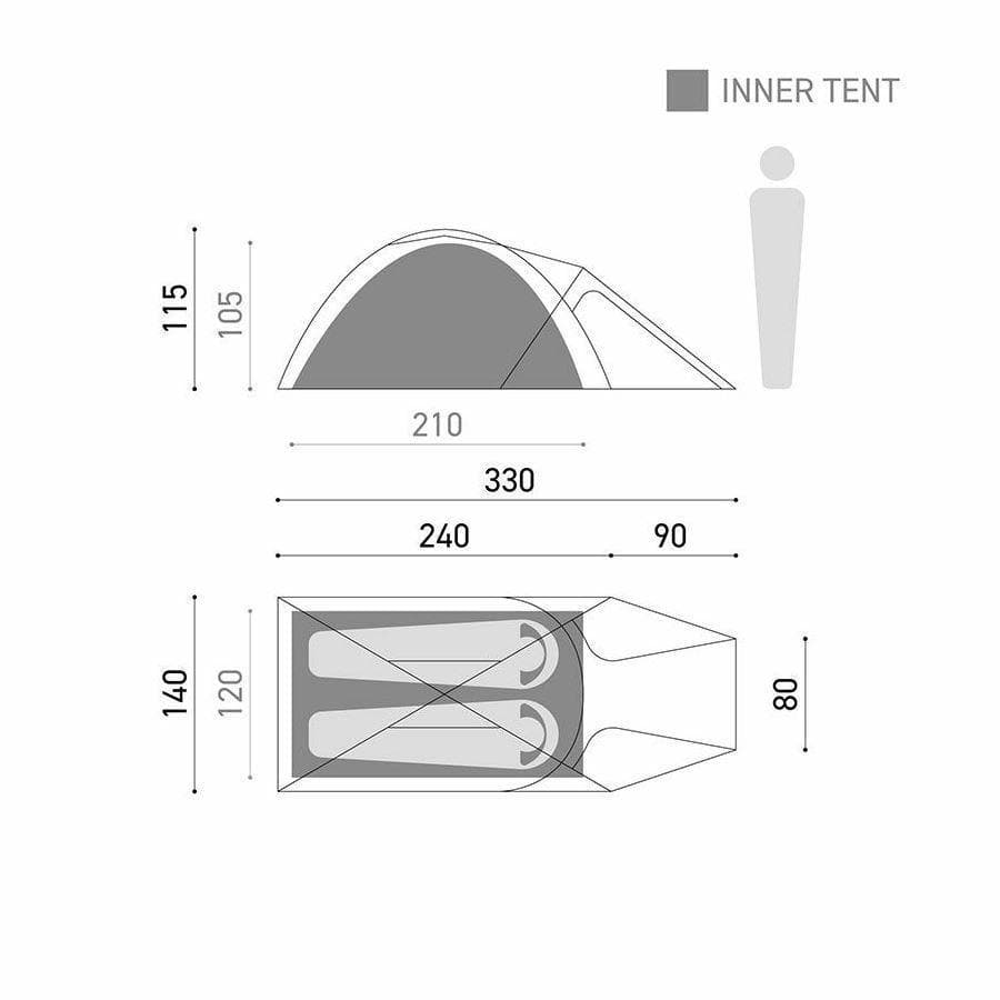 未使用品 Muraco NIMBUS 2P ムラコ ニンバス 2P