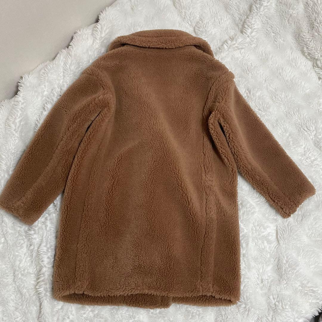 アルアバイル ウールMIXボアピーコート ファー コート