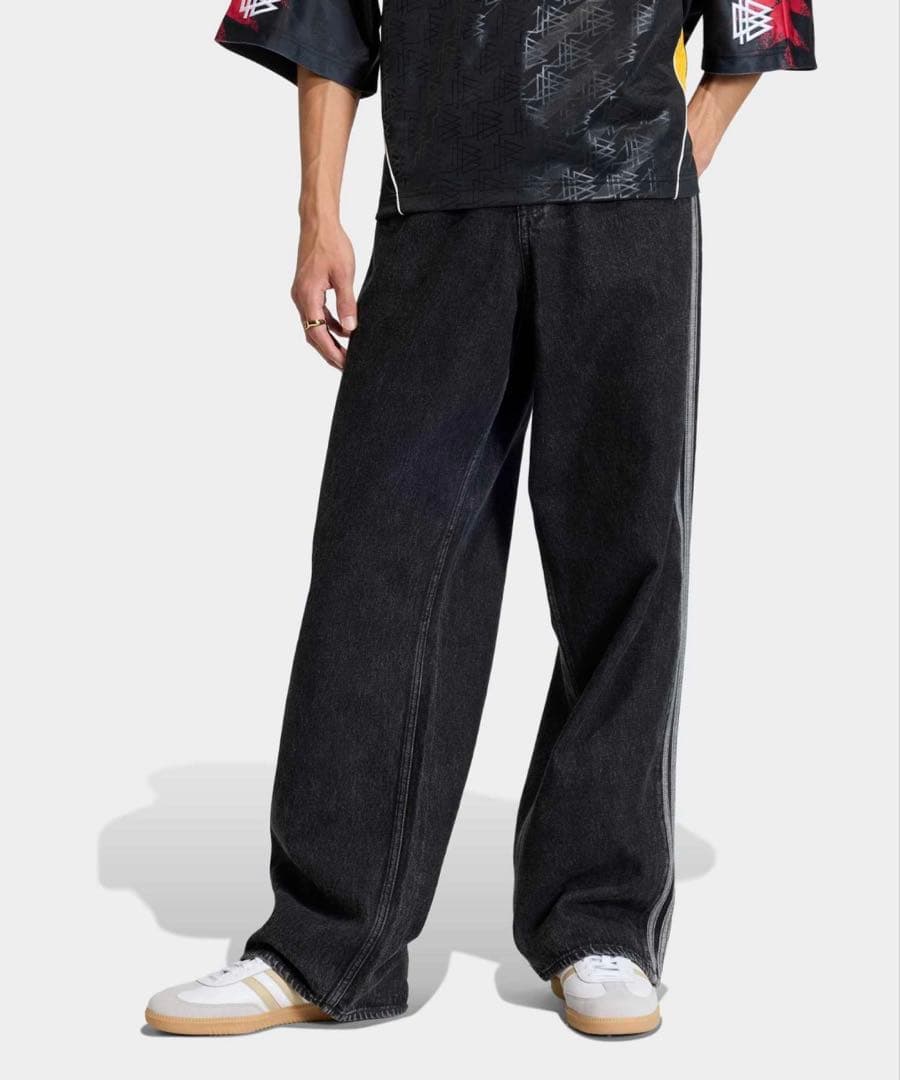 【adidas】ファイヤーバード アディカラー デニム パンツ　KD1497