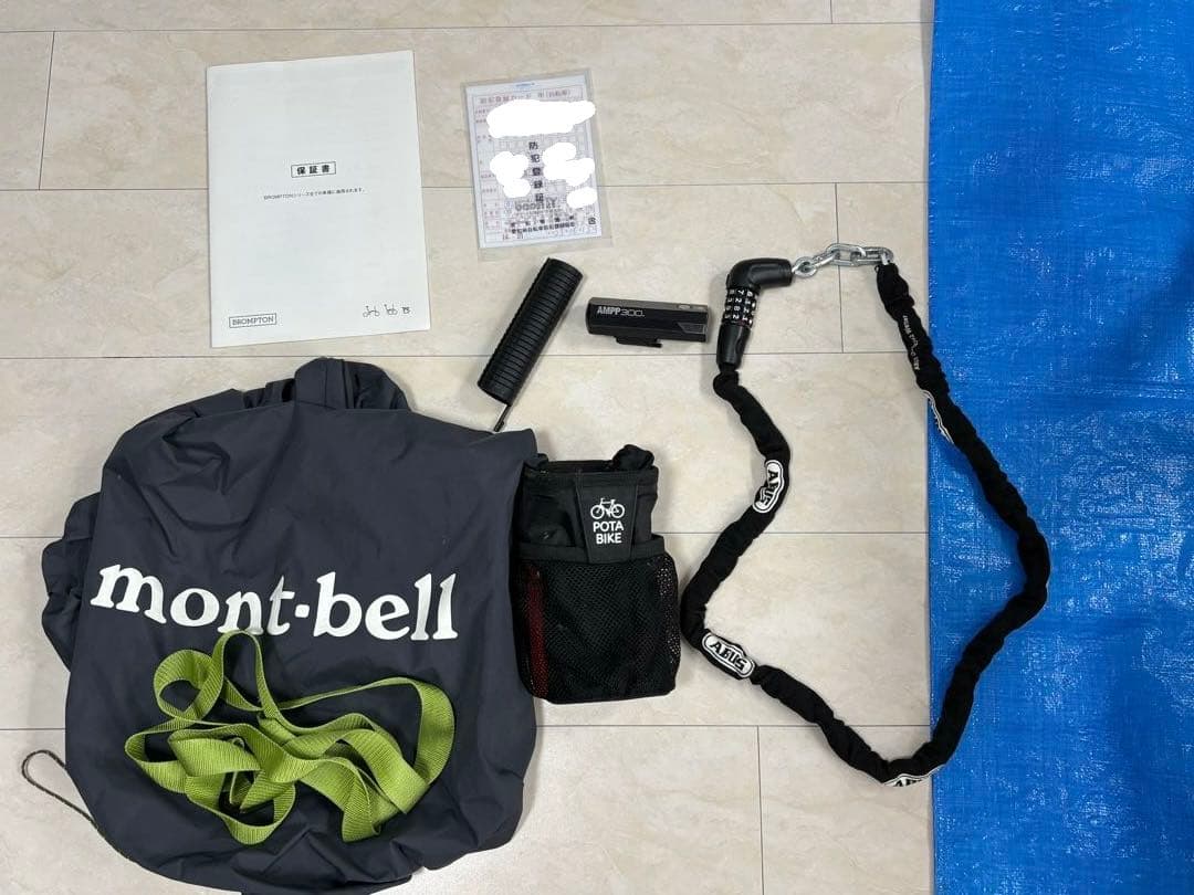 2019年製BROMPTON M3L英国製 折りたたみ自転車