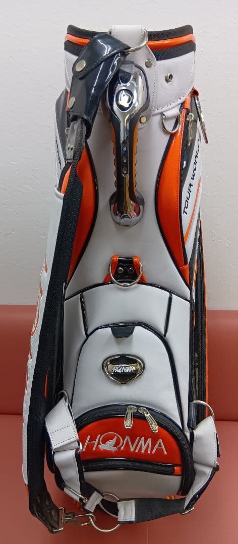 HONMA TOUR WORLD キャディバッグ オレンジ