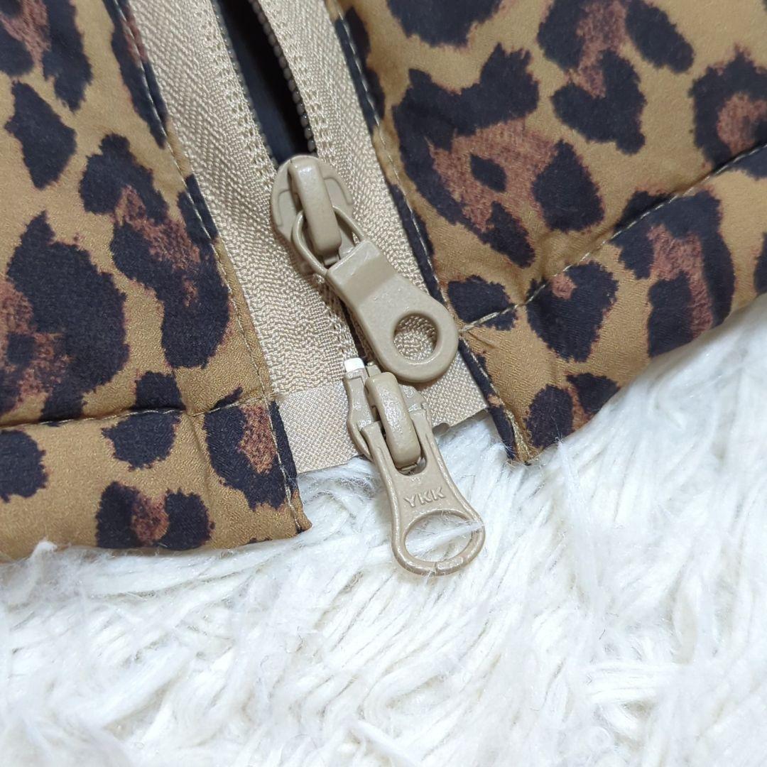 未使用級 パーリーゲイツ 2 近年モデル 4way ダウンジャケット レオパード