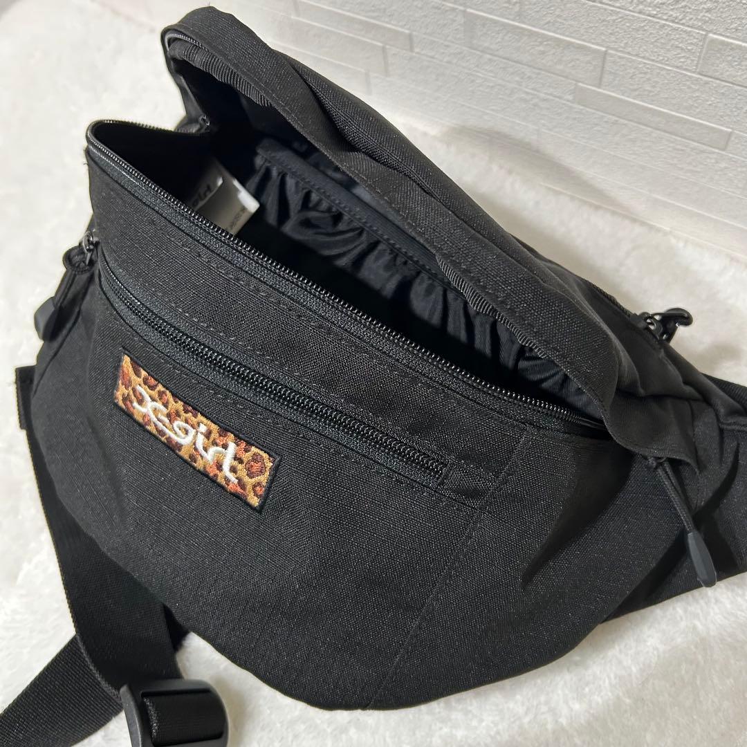 ☆(^^) 様専用☆新品 エックスガールレオパードボックスロゴヒップ