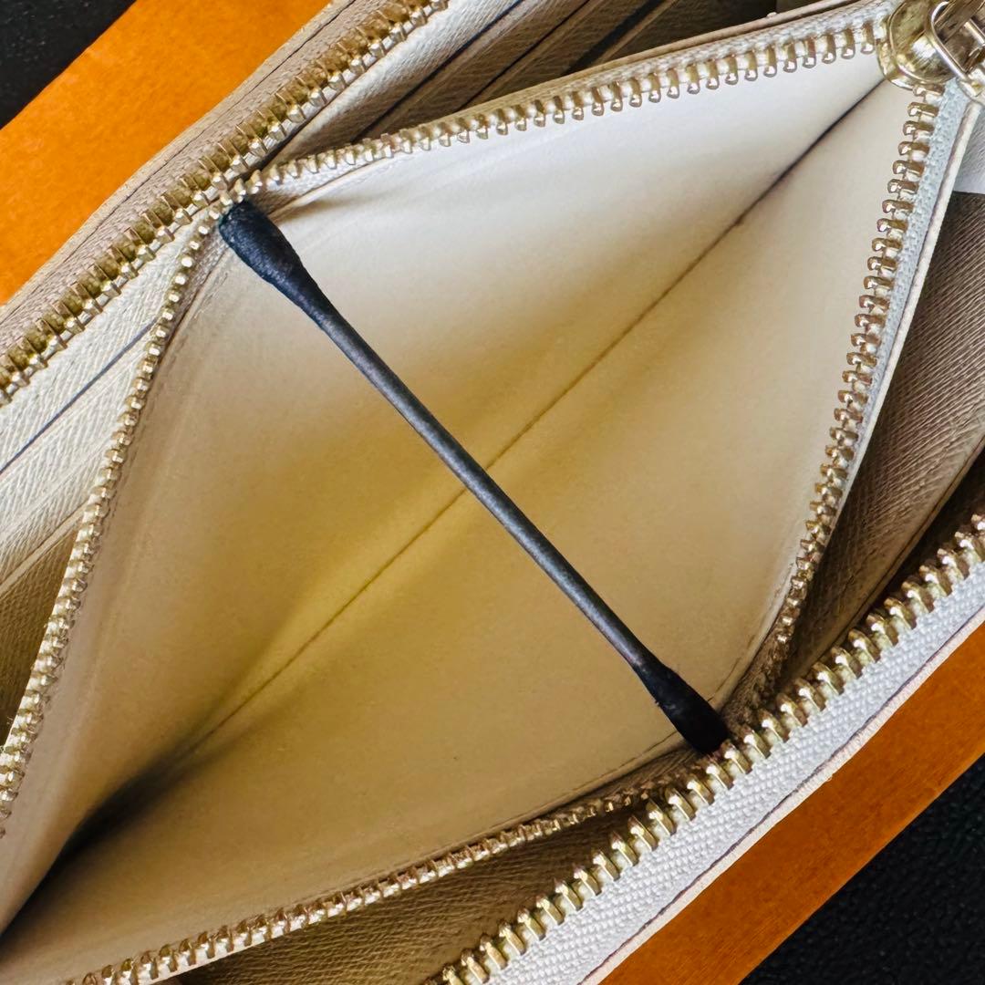 LOUIS VUITTON ダミエ アズール ジッピーウォレット 長財布 美品