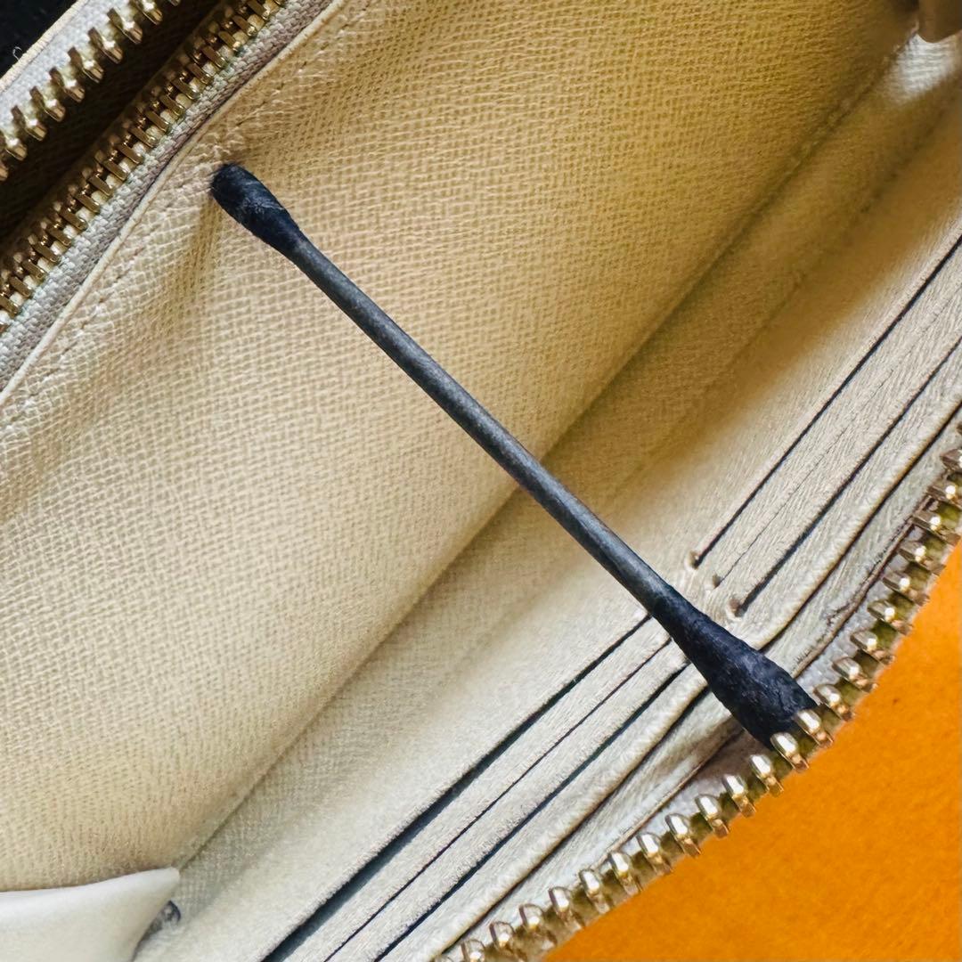 LOUIS VUITTON ダミエ アズール ジッピーウォレット 長財布 美品