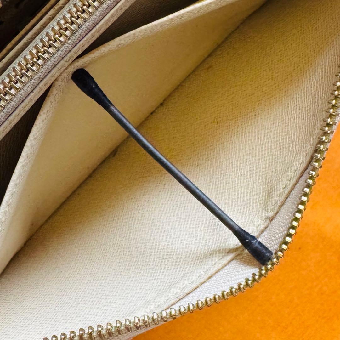 LOUIS VUITTON ダミエ アズール ジッピーウォレット 長財布 美品