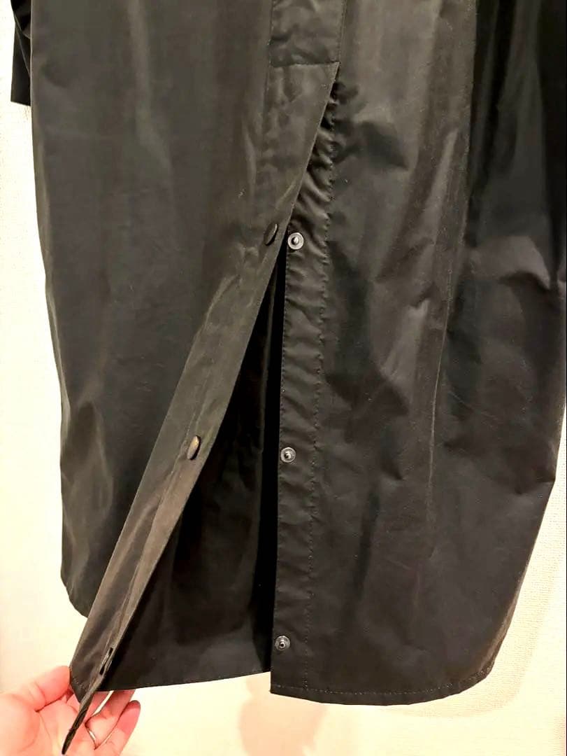 【未使用美品】Barbour OS WAX BURGHLEY 36 セージ