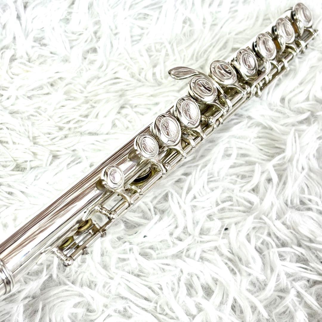 ✨美品✨管体銀製✨後期モデル✨ヤマハフルート YFL411 Eメカ