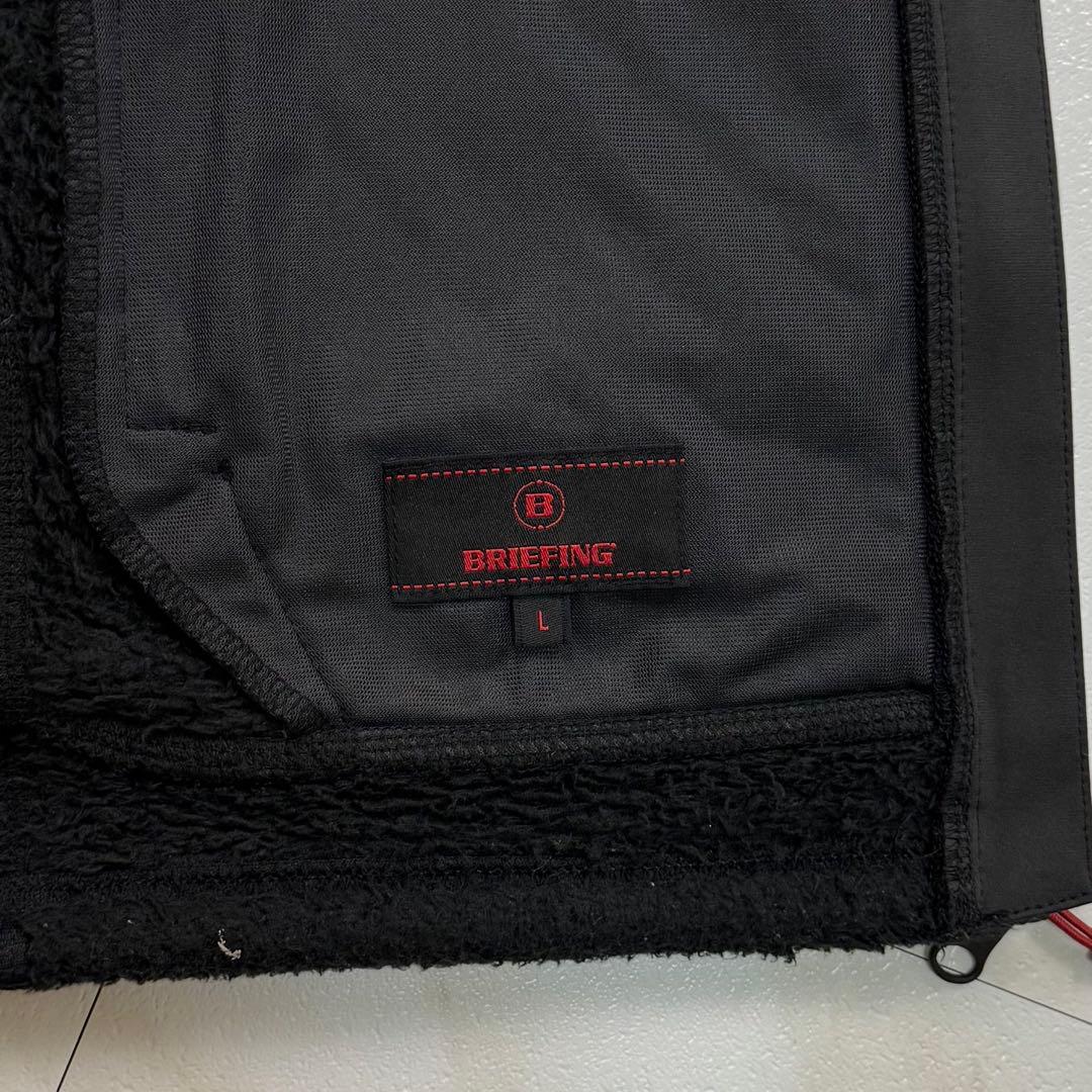 BRIEFING フリースベスト ゴルフ GOLF メンズ L 黒