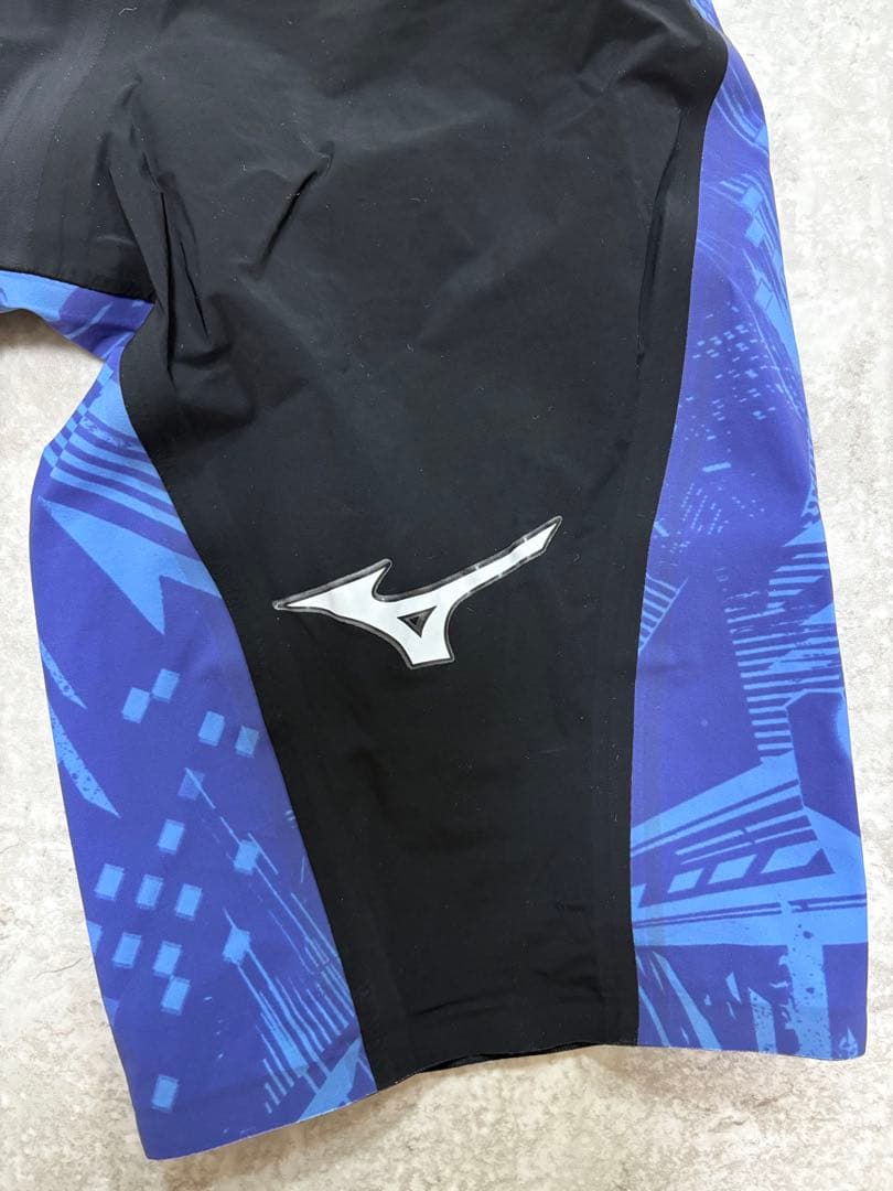 GXソニックネオ Mizuno スポーツ用水着 黒・紫 スリムフィット