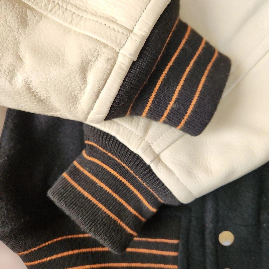 PAGE BOY 90s ヴィンテージ スタジャン レザー袖 希少品 - メルカリ