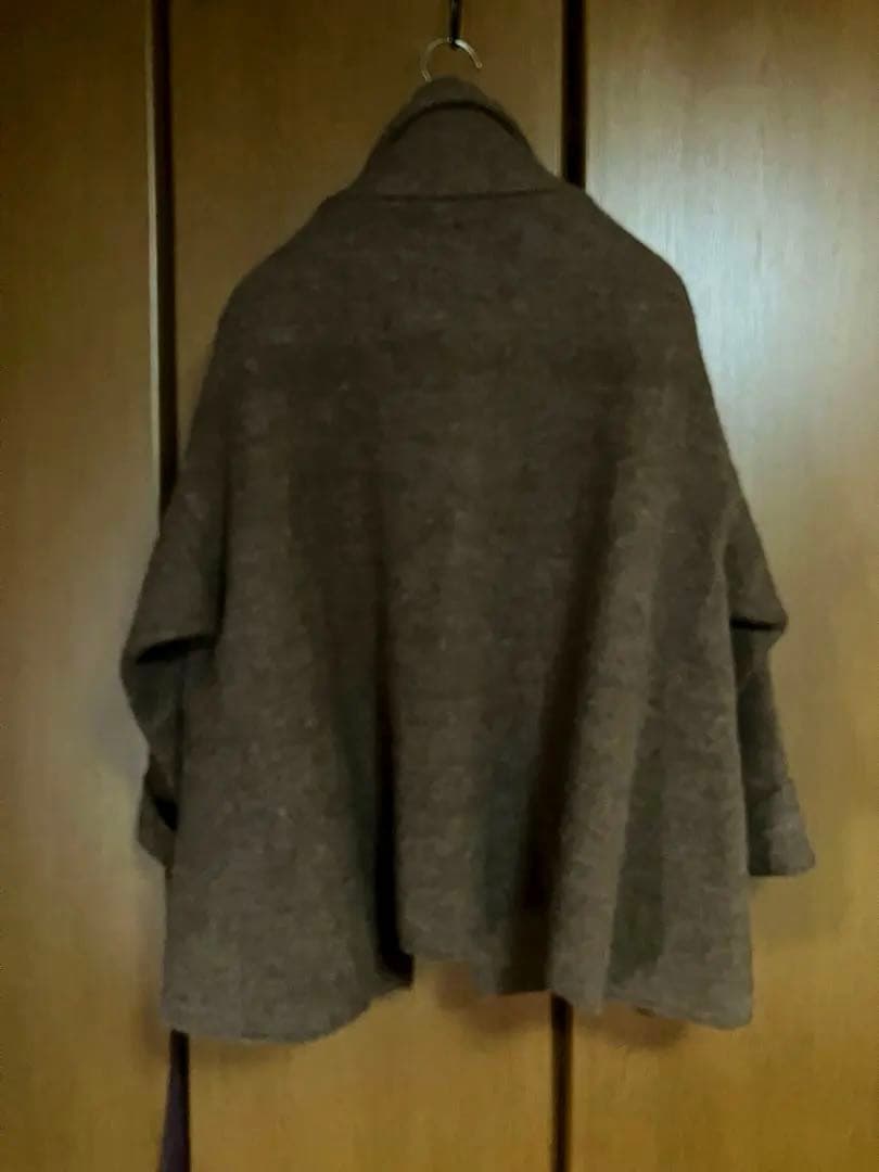 45r 《ボレロ》 アルパカ モカブラウン メランジ フロート生地