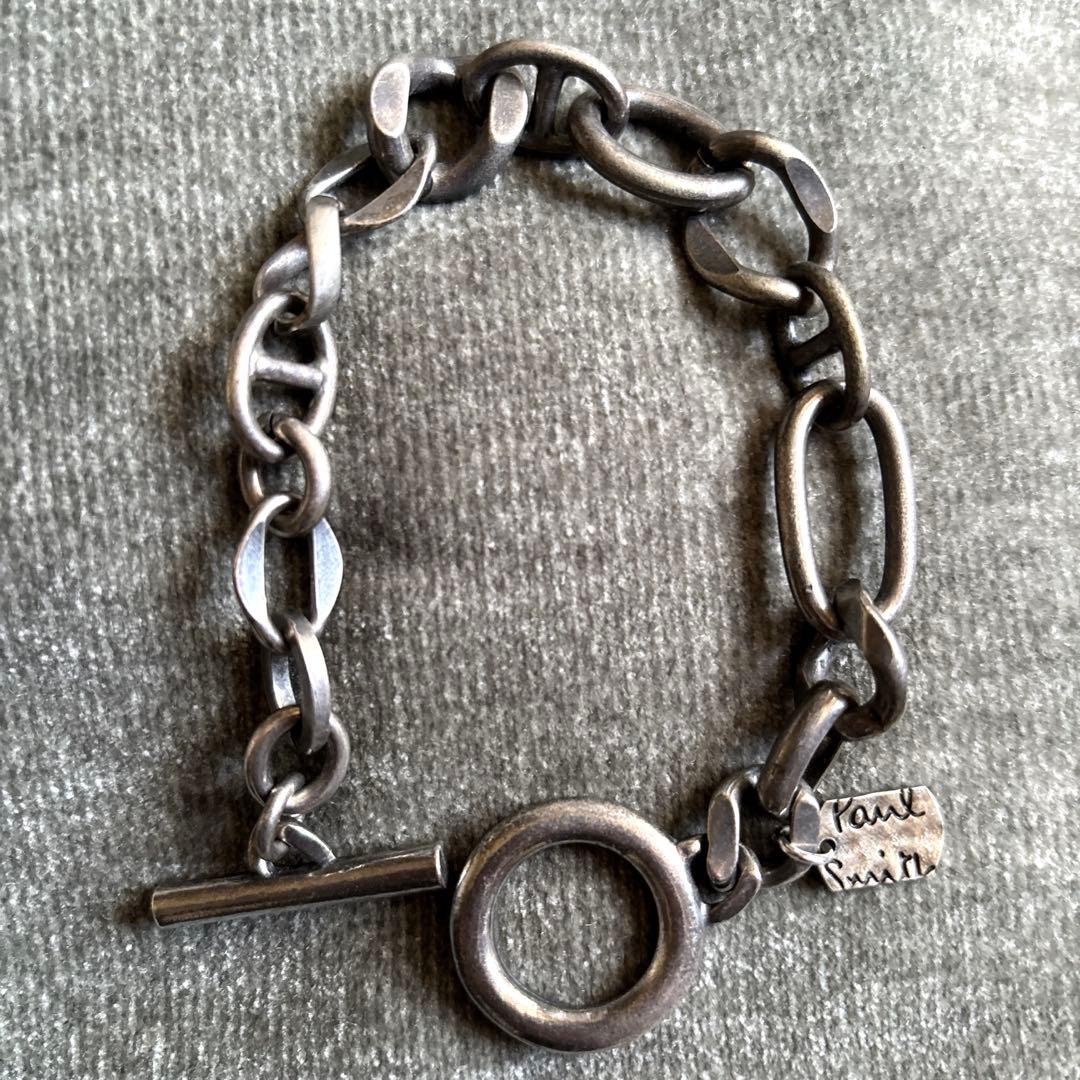 ポールスミス Mixed Chain マンテル チェーンブレスレット