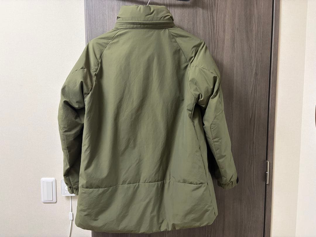 ブラックレーベルクレストブリッジ ダウンジャケット 2way カーキ