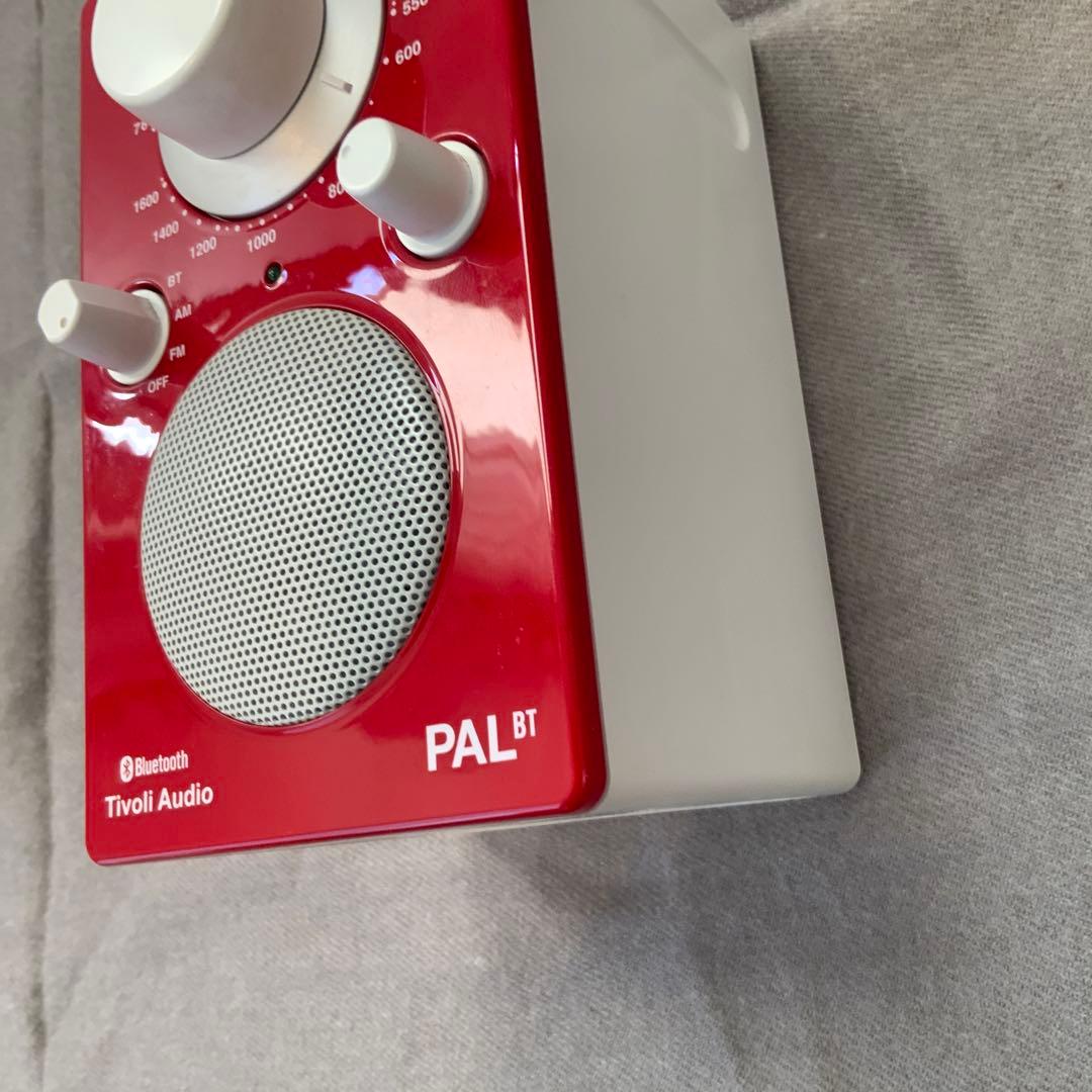 Tivoli Audio PAL BT 赤 ポータブルラジオ チボリオーディオ