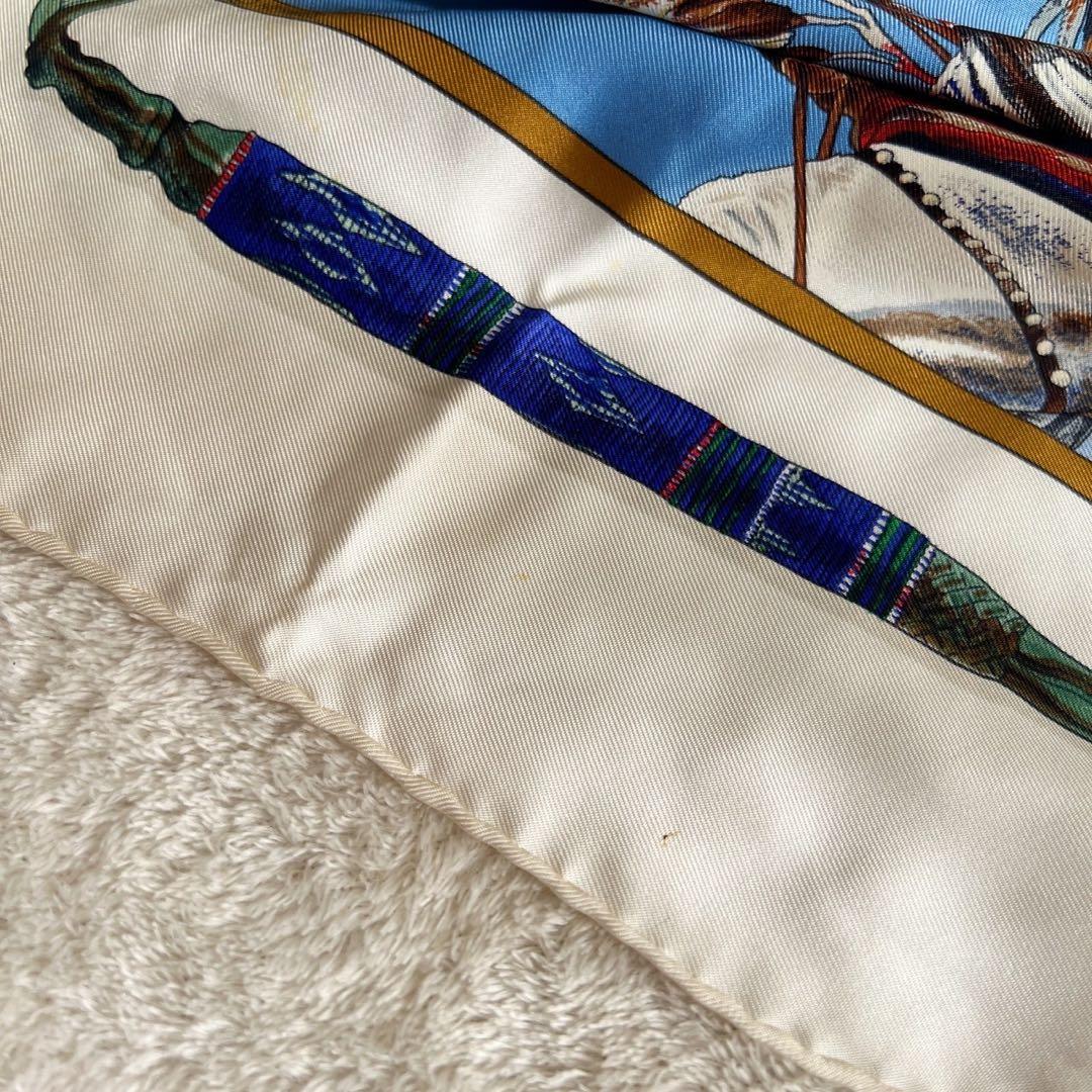 エルメス HERMES カレ90 THE PONY EXPRESS 郵便社