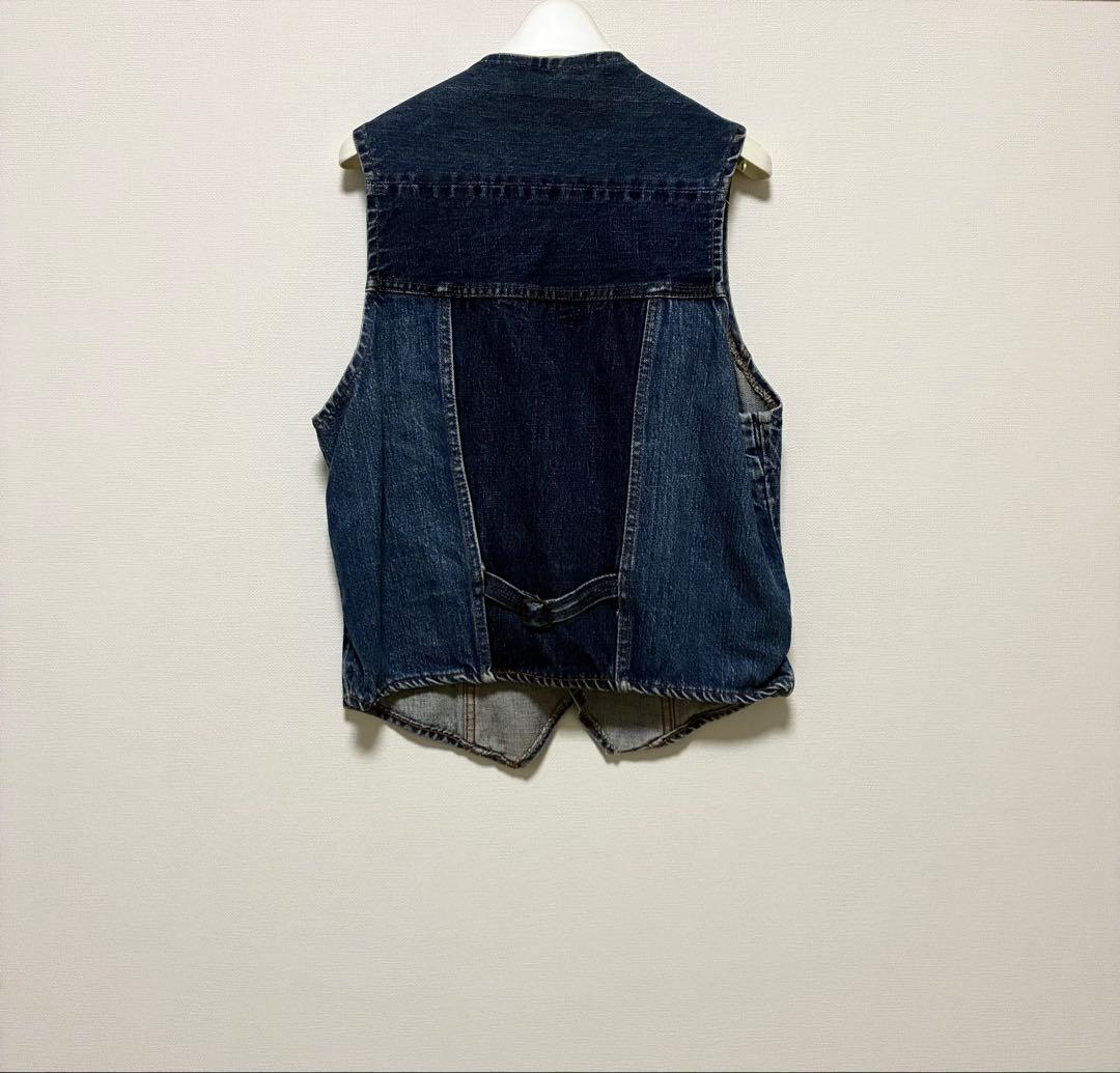 希少70's Levi's FreahProdubeパッチワークベスト人参タグ