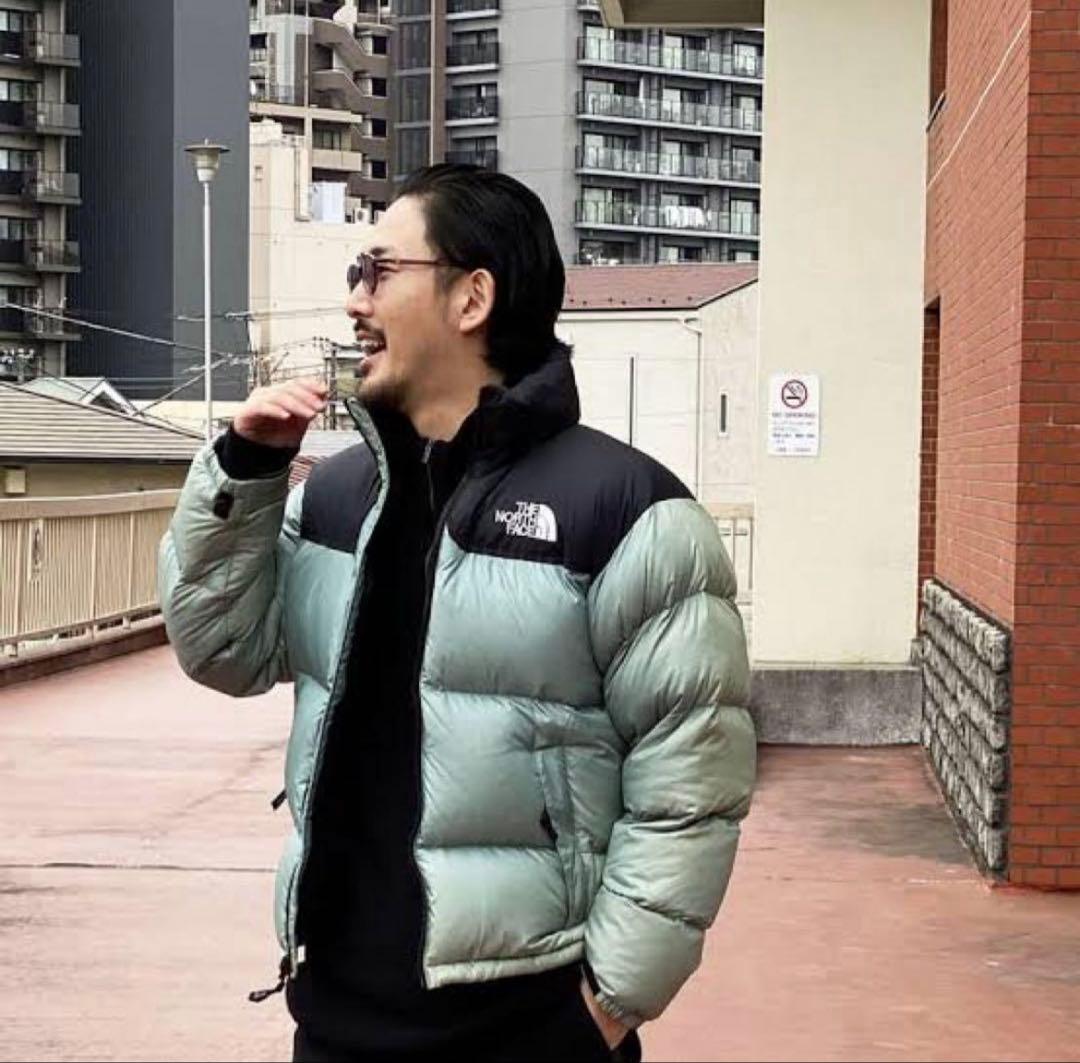 最安 希少 海外限定カラー 最安 廃盤 ノースフェイス ヌプシ ミントグリーン