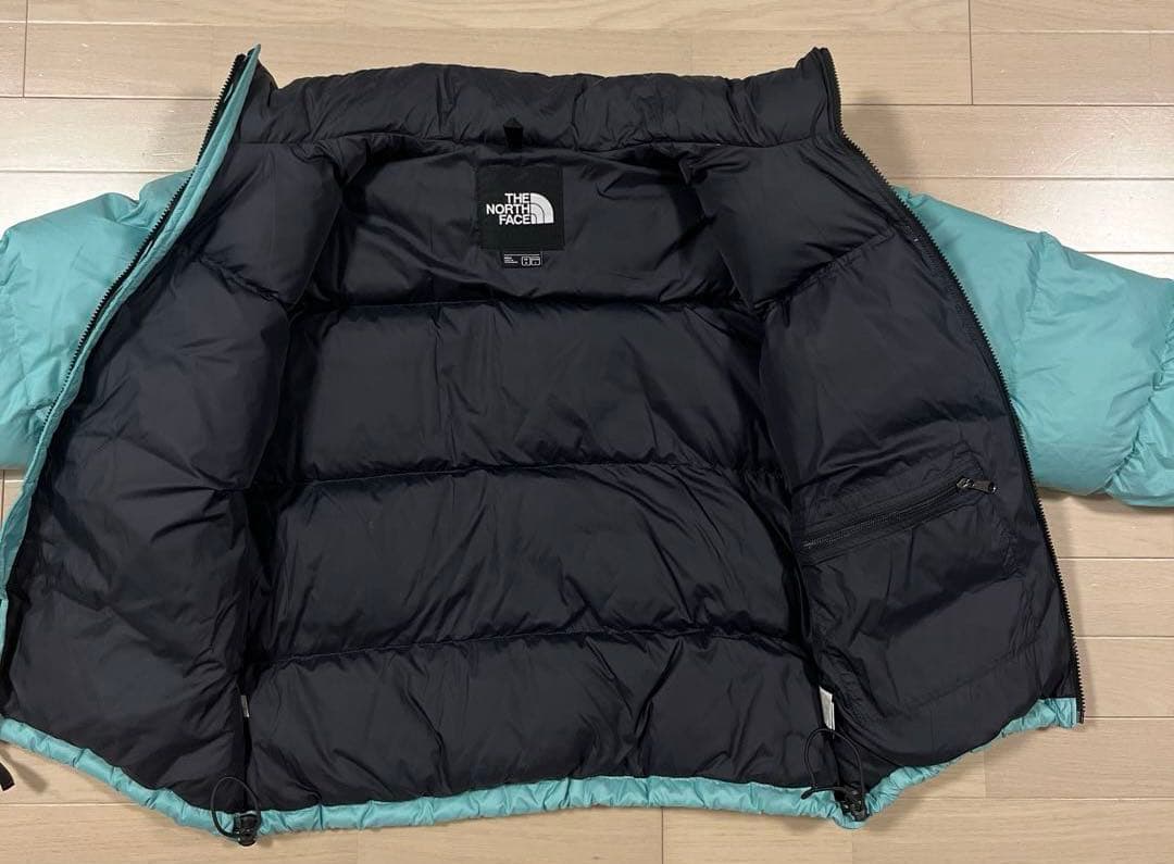 最安 希少 海外限定カラー 最安 廃盤 ノースフェイス ヌプシ ミントグリーン